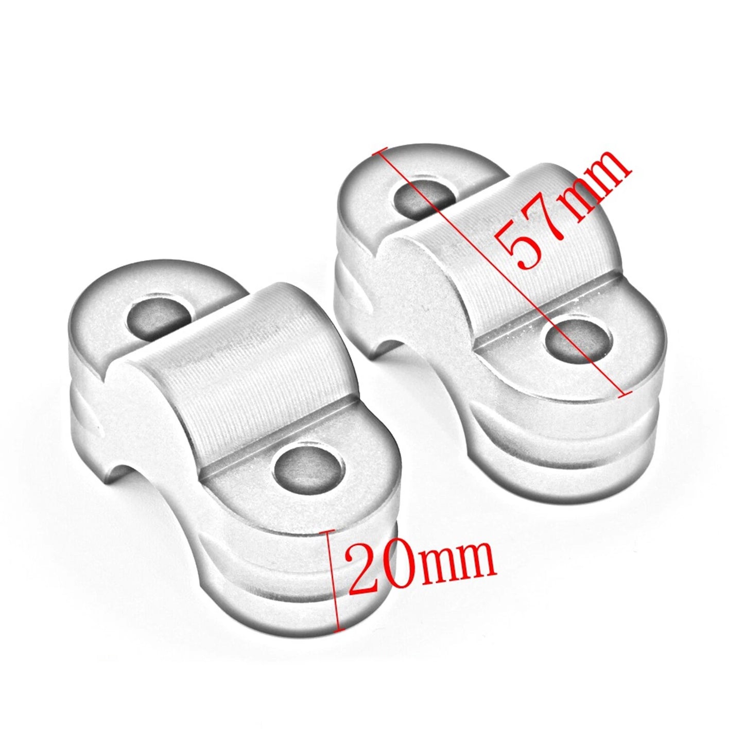 22mm Handlebar Riser Mounting Clamp for Kawasaki Z900 (2020-2023)