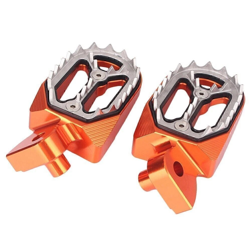 Shark Teeth Dirt Bike Foot Pegs  for YAMAHA YZ85 YZ125 YZ250 YZ450F (99-15)