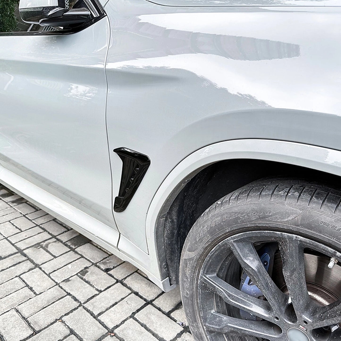 2 x Side Fender Vent Trim Covers for BMW X3 G01 X4 G02 (2018-2023)