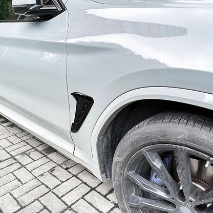 2 x Side Fender Vent Trim Covers for BMW X3 G01 X4 G02 (2018-2023)