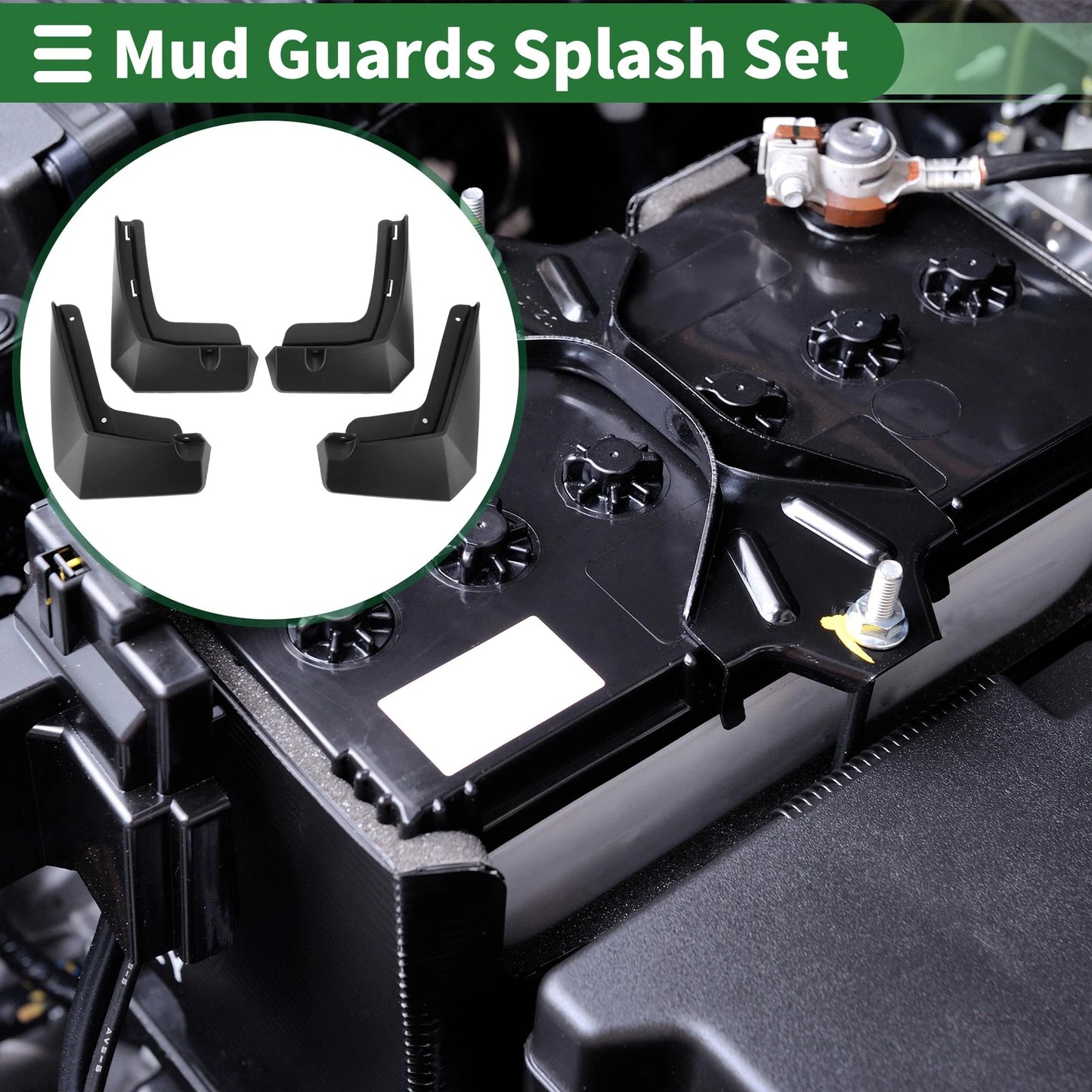 Mud Flaps Splash Guards for Ford Mondeo (2022-2023)