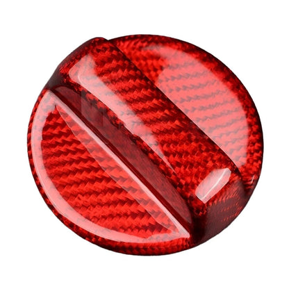Red Carbon Fiber Gas Fuel Cap Cover for Lexus IS300 IS350 IS500 (2021-2024)