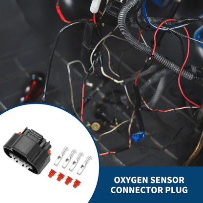 4Pin Oxygen Sensor Connector Plug Female Wire Terminal for Toyota Lexus
