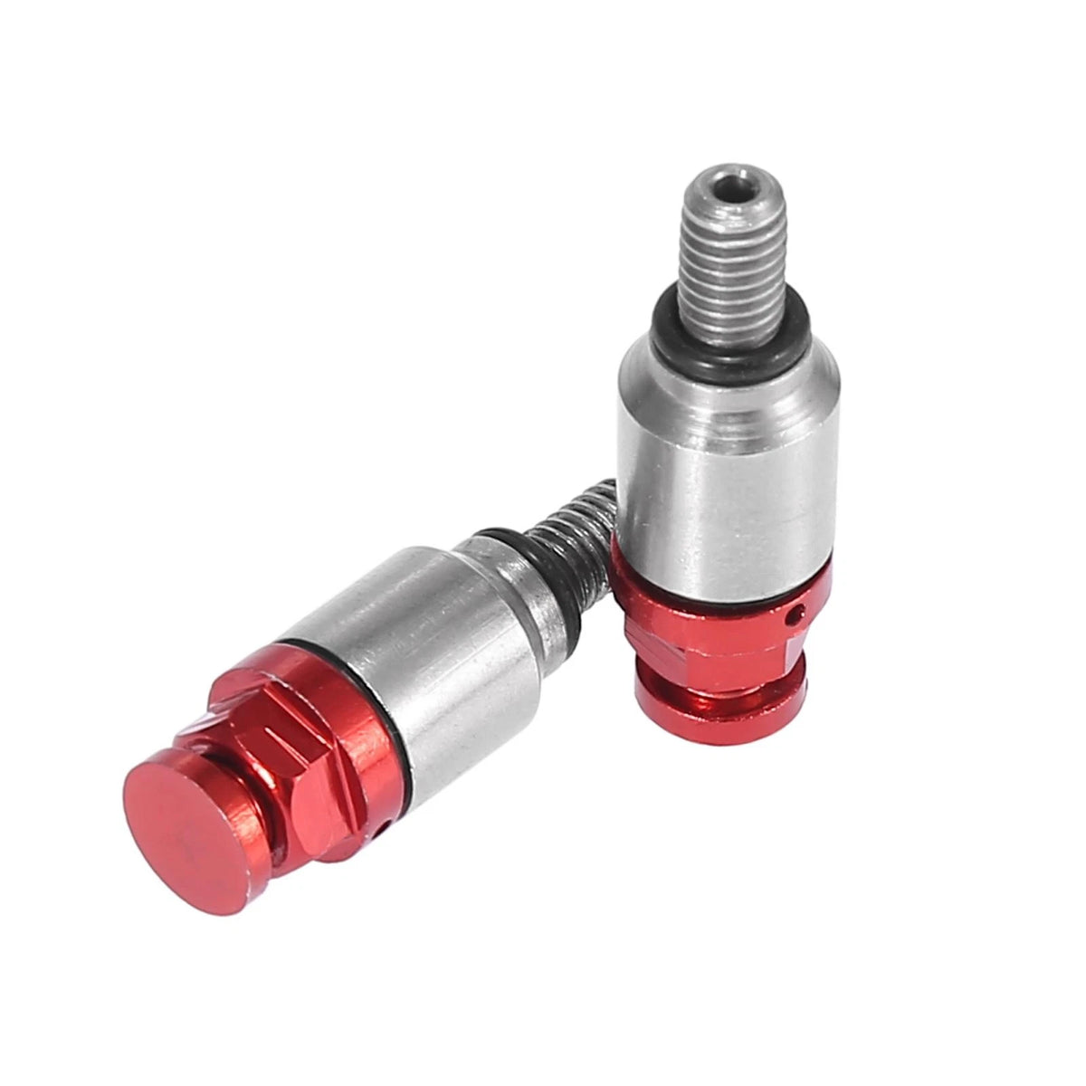 M5x0.8 Motorcycle Screw Fork Air Bleeder Valve for Honda Yamaha Red