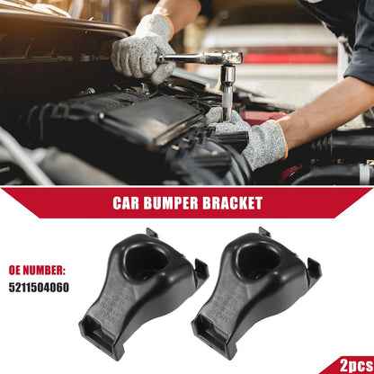 Front Bumper Brackets for Toyota Tacoma (2005-2015) Black