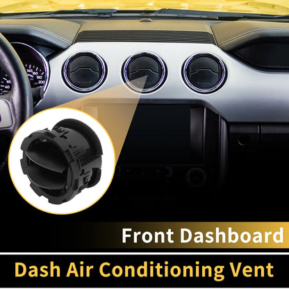 Dash AC Heater Air Vent for Ford F-250 F-350 F-450 2011-2016 (2 x Outlets)