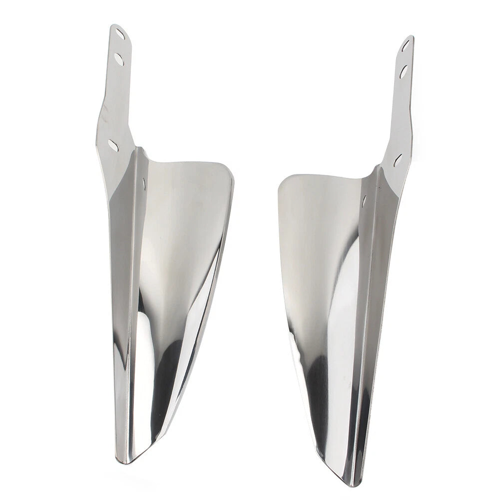 Front Fork Wind Deflectors for Harley Touring Street Glide Road King (2009-2023)