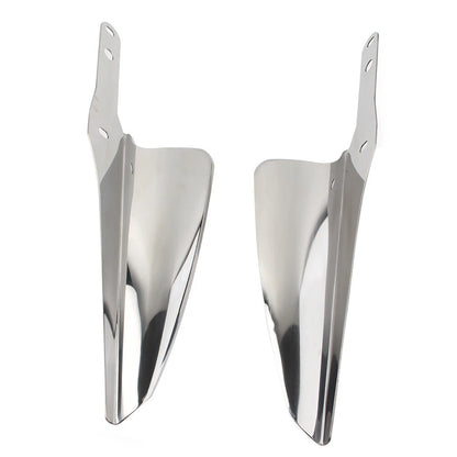 Front Fork Wind Deflectors for Harley Touring Street Glide Road King (2009-2023)