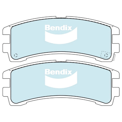 Rear Disc Brake Pad Set for Nissan Pathfinder/Terrano II (1986 - 2000)