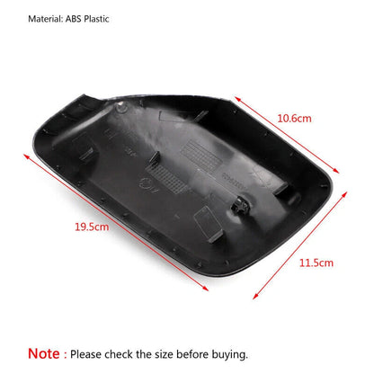 Car Mirror Cover Caps for BMW E60 5-Series 525i 530i 540i (2004-2007) 2 x Carbon Black