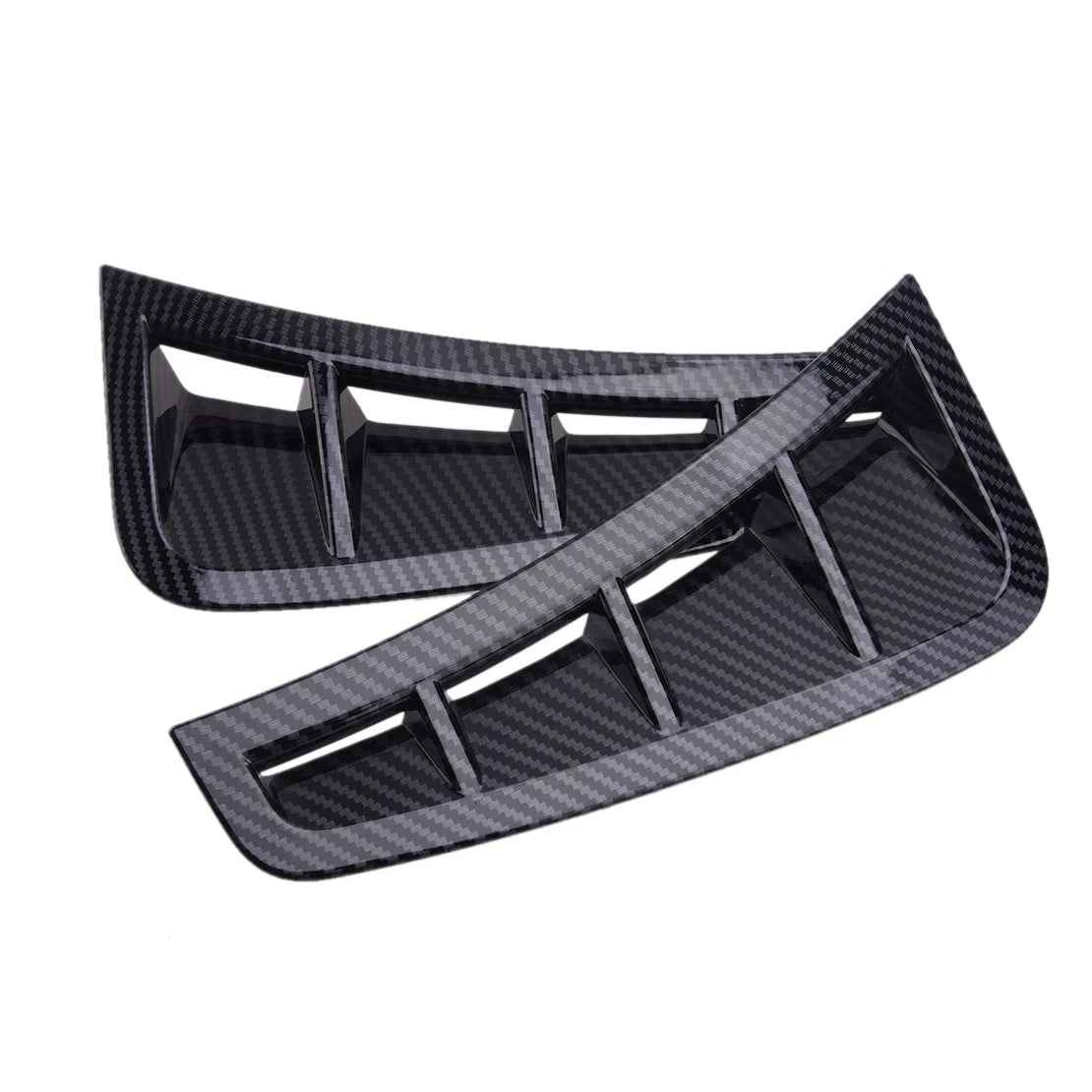 Carbon Fiber ABS Fender Air Vent Trim Covers for Hyundai Sonata (2020-2021)