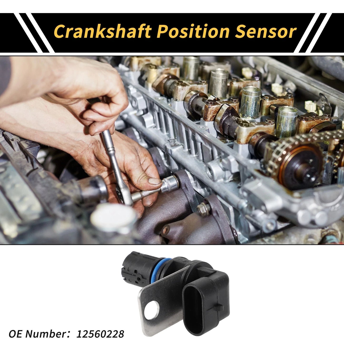 Crankshaft Position Sensor for Chevrolet Silverado 2500 (1999-2004)