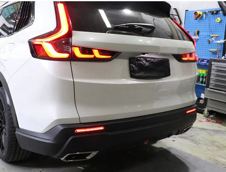 Smoked Rear Bumper Reflector Lamp for Honda CR-V 2023-2024 (2 x Lights)