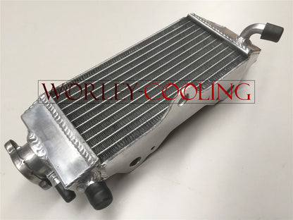 Aluminum Radiator & Blue Hoses for YAMAHA YZ125 (2002-2004)