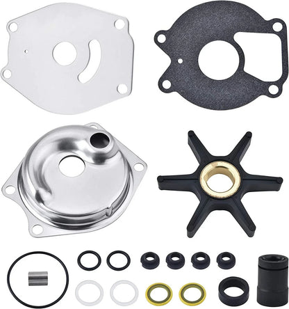 Water Pump Impeller Kit for Mercury Mariner Outboard 15-25 HP