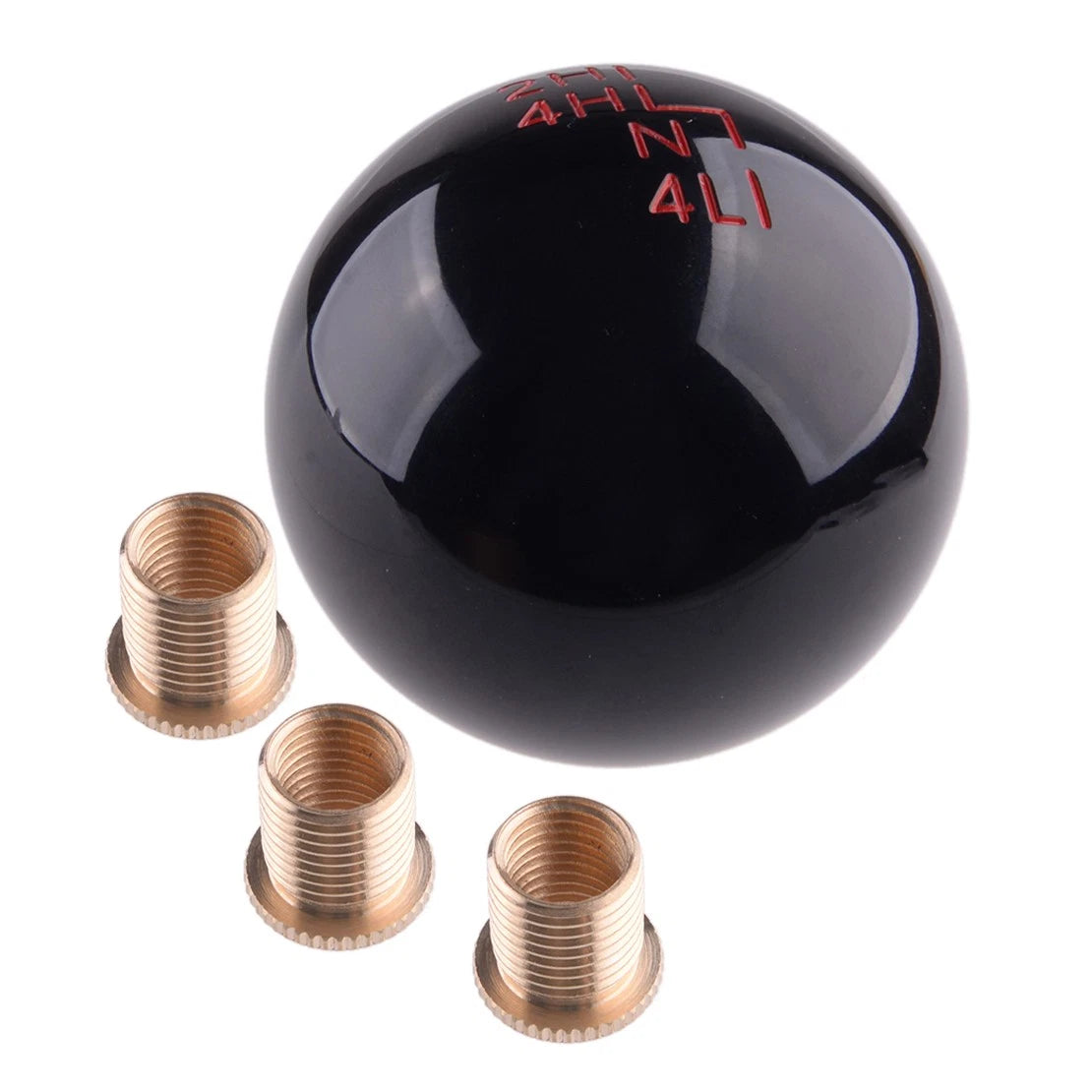 Black Ball Gear Shifter Knob for Jeep Wrangler YJ TJ JK (1997-2023)