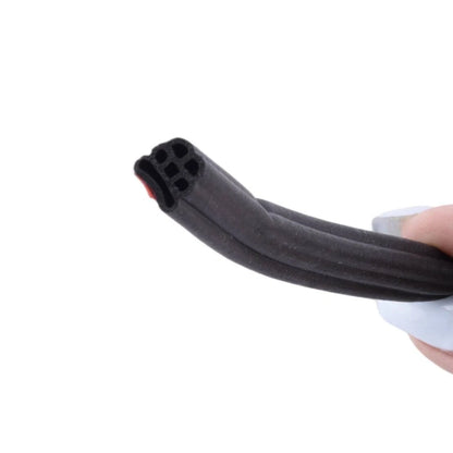 5m Self-Adhesive Car Door Seal Rubber Tape for Vehicle Window Sealing
