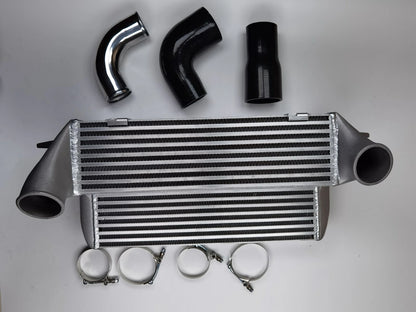Turbo 7.5'' Stepped Aluminum Intercooler Silicone Piping for BMW 135i 335i (2007-2013)