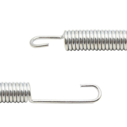12.5cm Silver Tone Motorcycle Foot Kickstand Spring for Suzuki