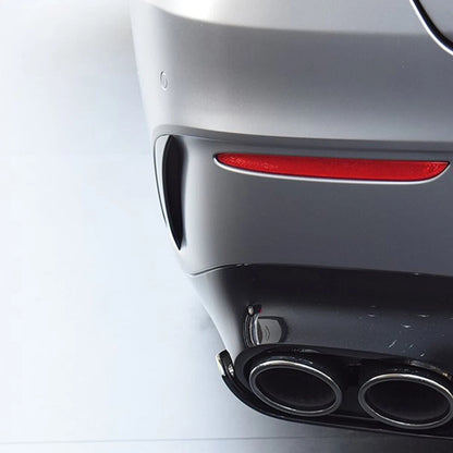 2 x Rear Bumper Spoiler Trim for Benz GLA C118 CLA200 (2020-2024) AMG Gloss