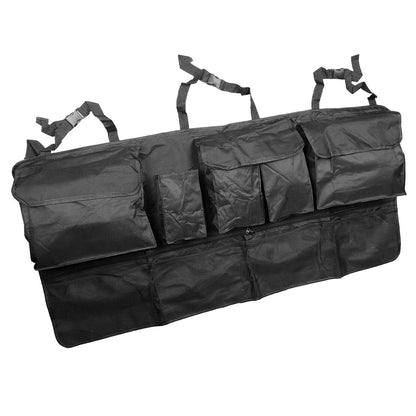 Cargo Net Organizer for Car Seat Back Storage Bags - Multi Pocket (Fits Most)