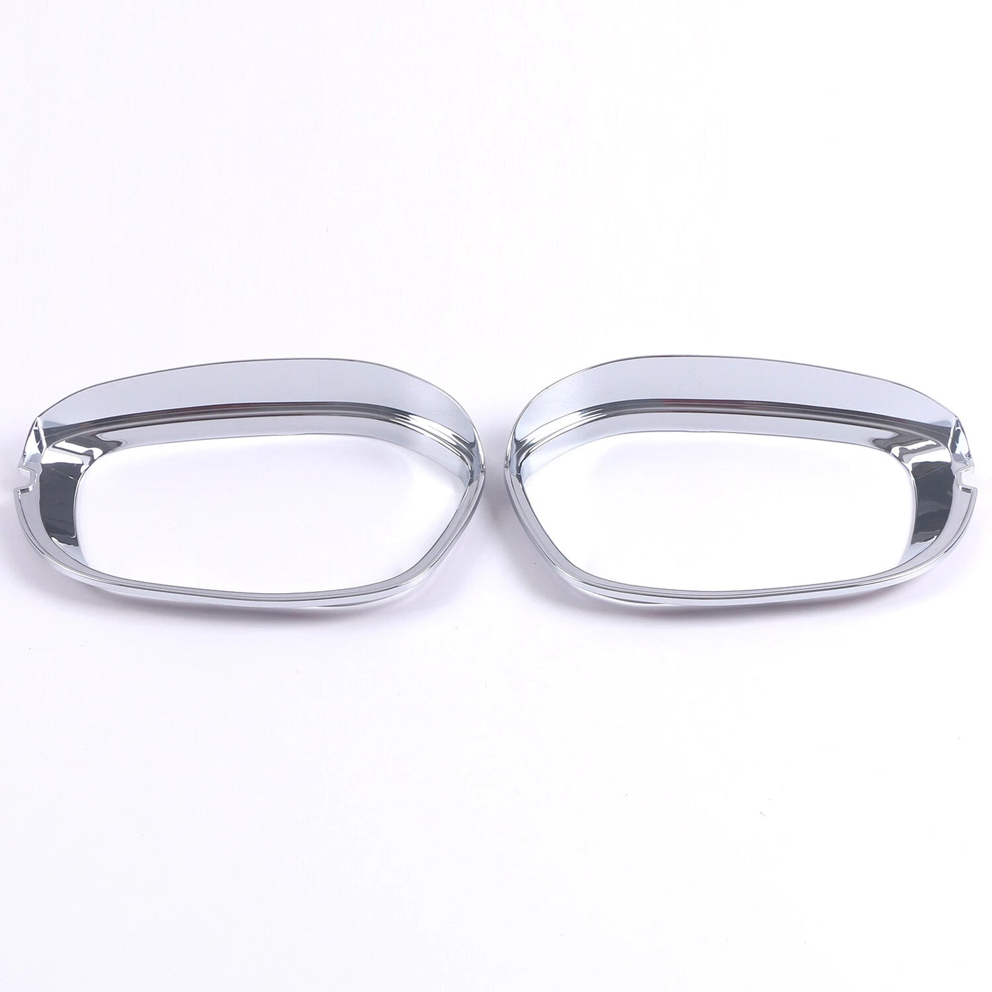 Side Mirror Frame Rain Guard Chrome ABS Cover Trim for Honda Civic (2022-2023)