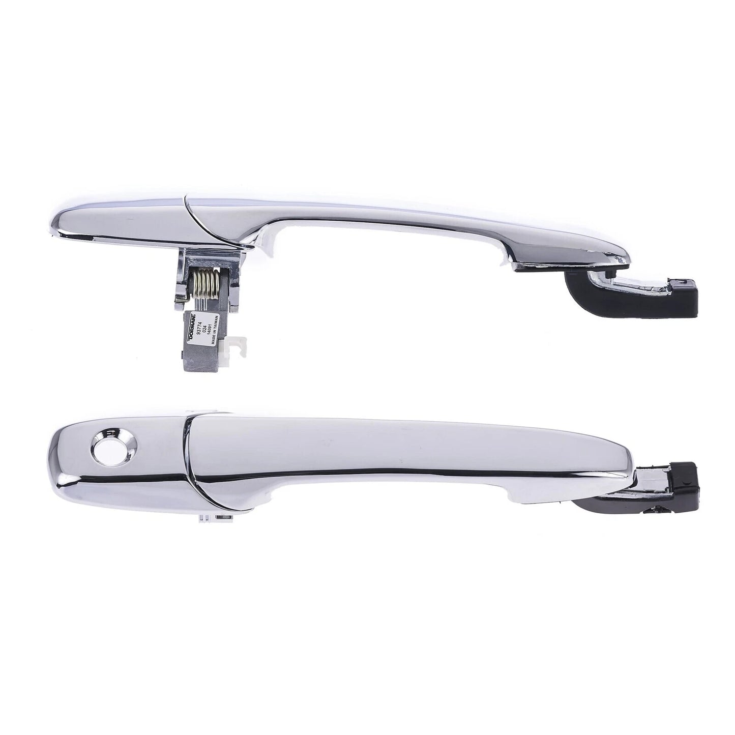 2 x Front Left & Right Outer Door Handles Chrome for Mazda 3 (2003-2009)