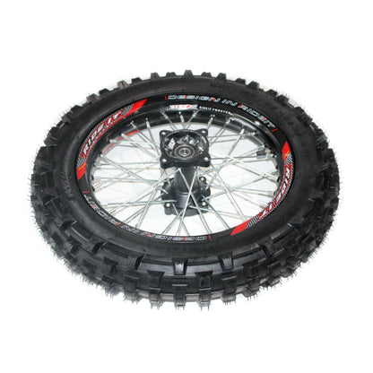 14" Rear Wheel Rim & Knobby Tire for BLACK 90/100 PIT PRO Dirt Bike