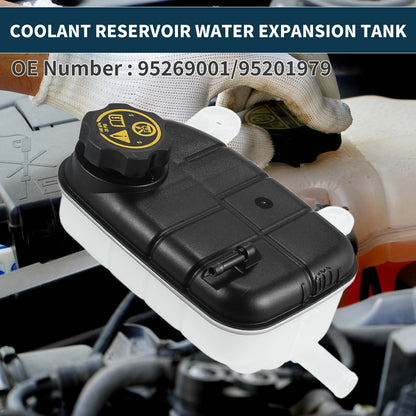 Coolant Expansion Overflow Tank with Cap for Buick Encore (2013–2021)