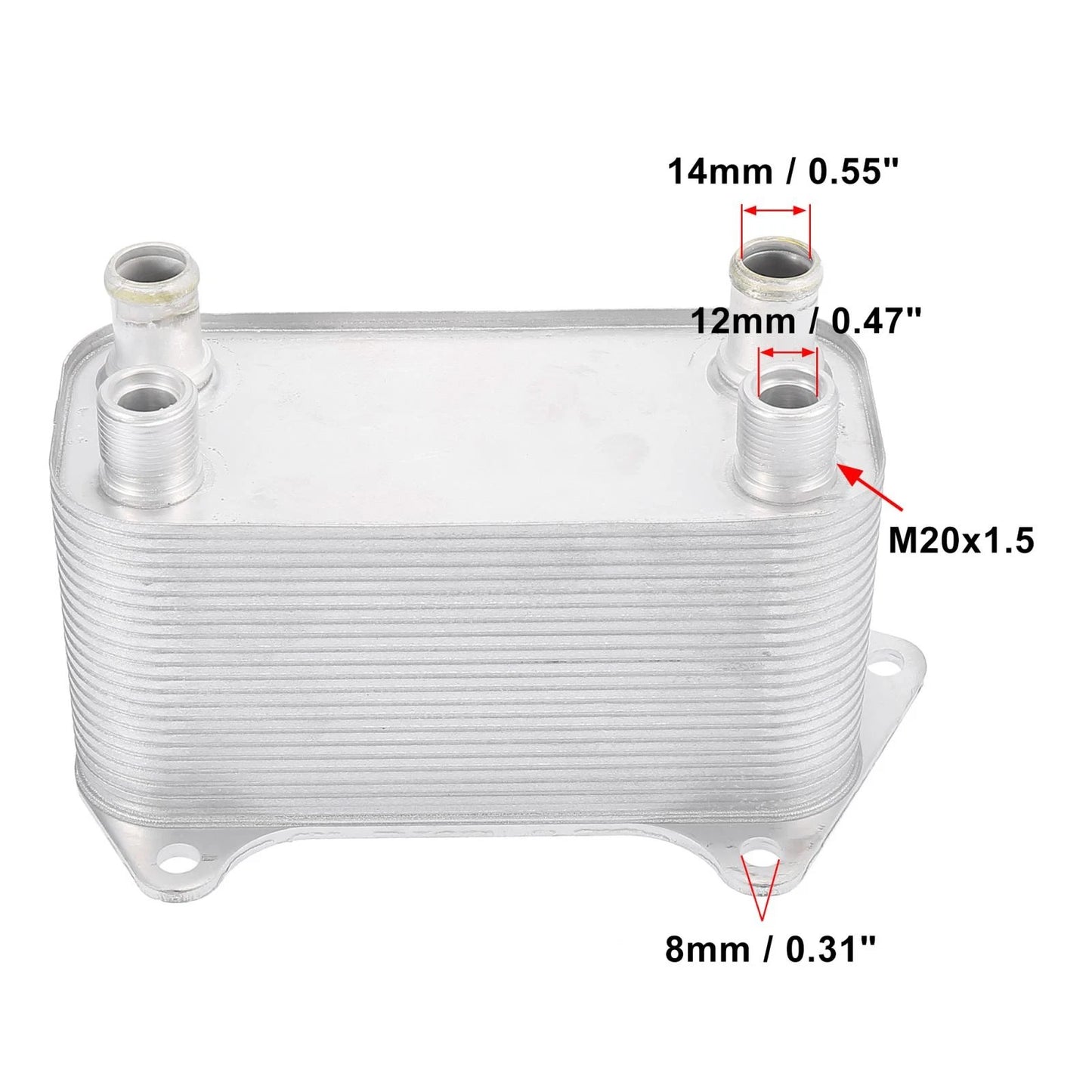 21 Row Automatic Engine Oil Cooler for Land Rover Freelander (2002-2005)