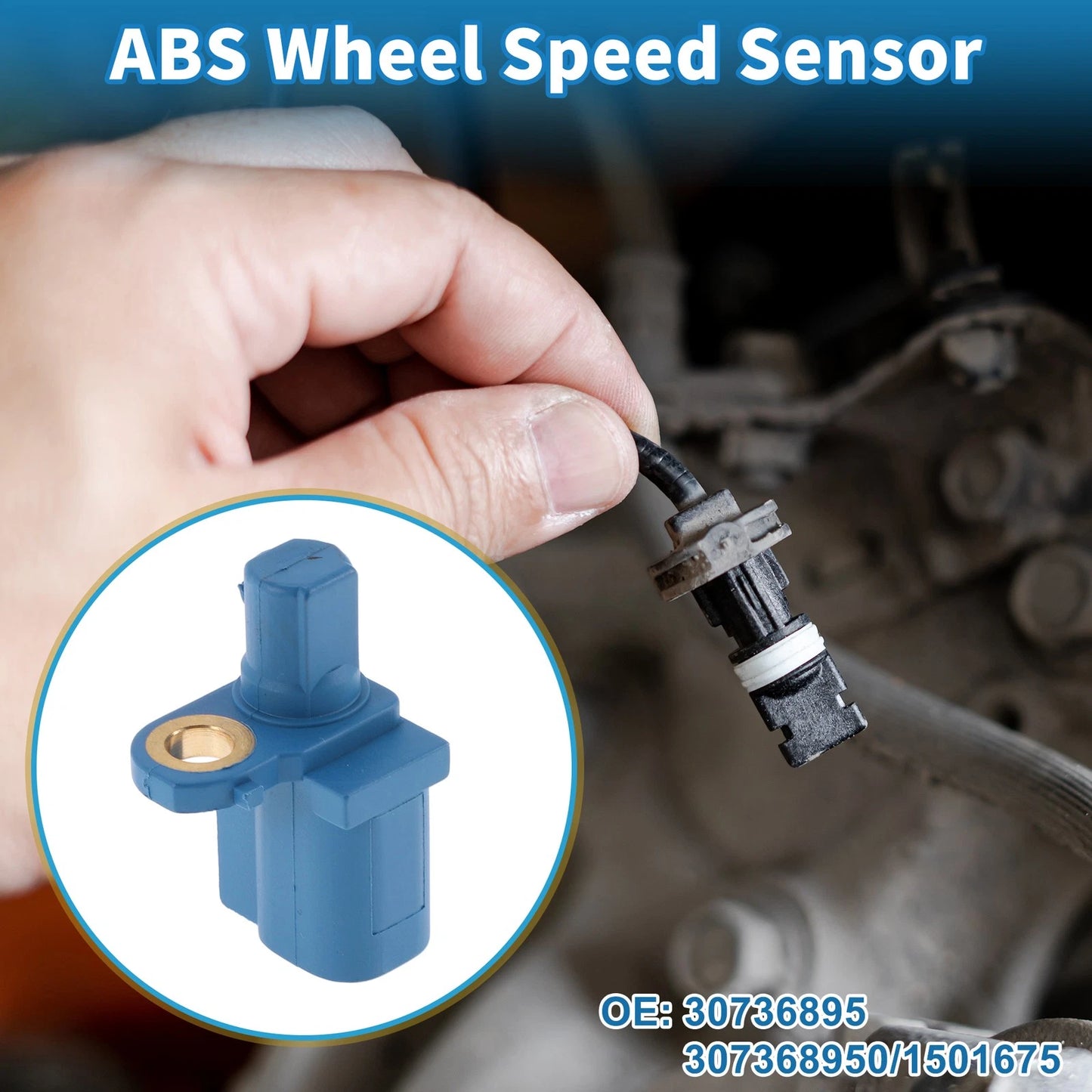 ABS Wheel Speed Sensor for Volvo S40 (2006-2009)