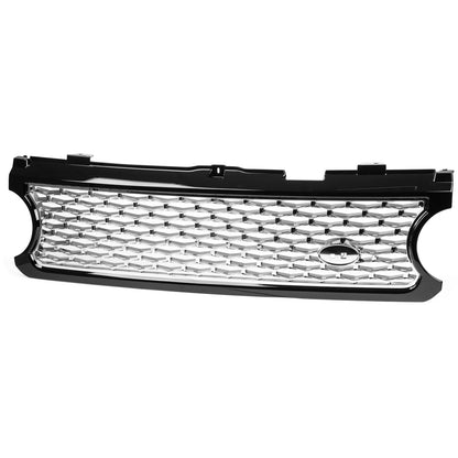 Front Bumper Grille Black/Chrome for Range Rover L322 (2006-2010)