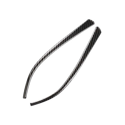 Carbon Fiber Side Mirror Cover Sticker Protect Strip Fit For BMW F30 Series 3