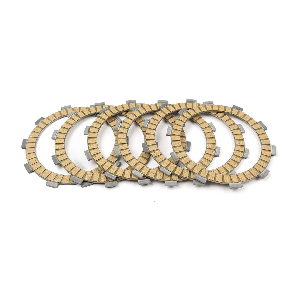 6X Clutch Friction Plates for Yamaha XT225 Serow (2001-2007)