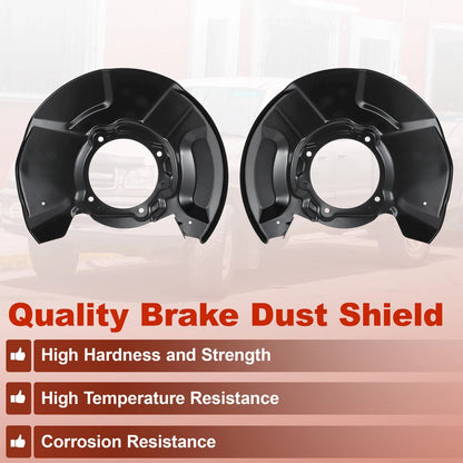 Front Left Right Brake Dust Shield for Toyota Tundra Sequoia (2004–2006)