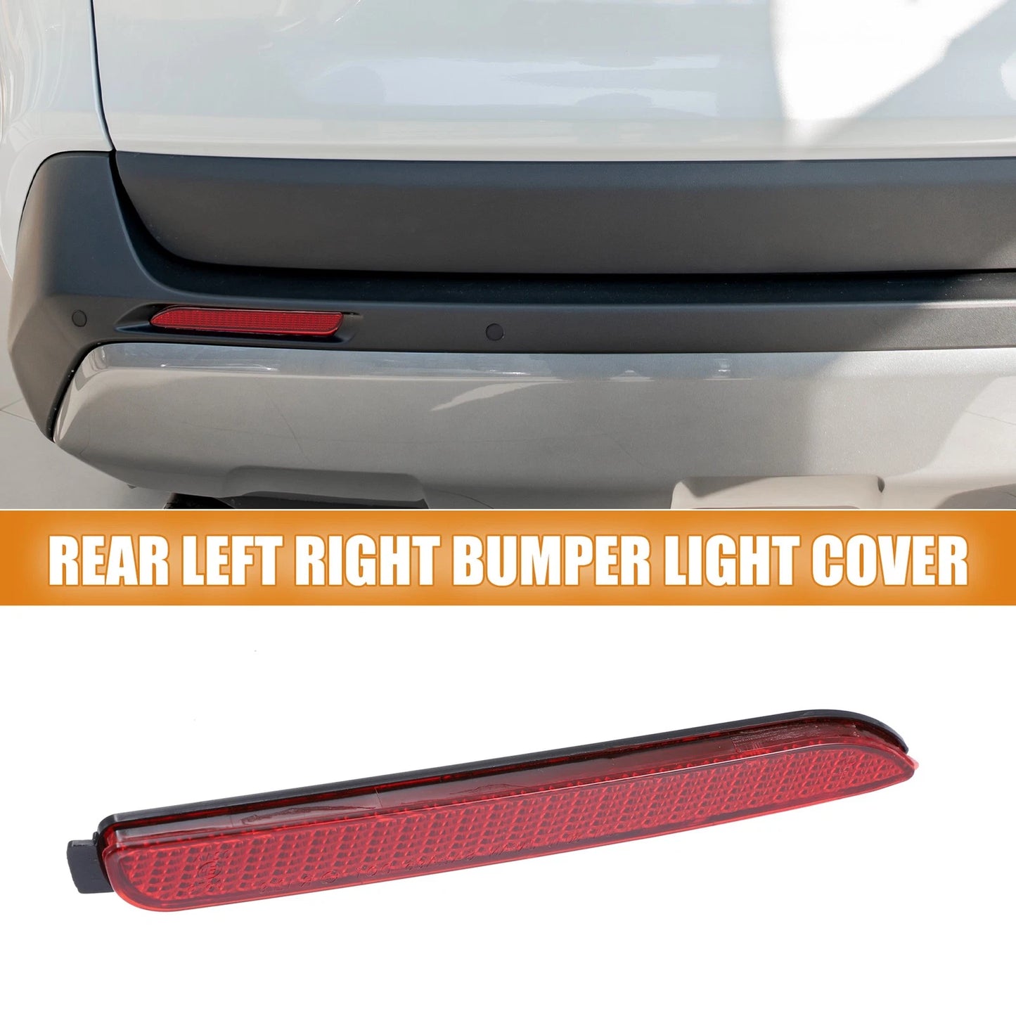 Rear Right Bumper Reflector Light Cover for Toyota RAV4 (2019-2023)
