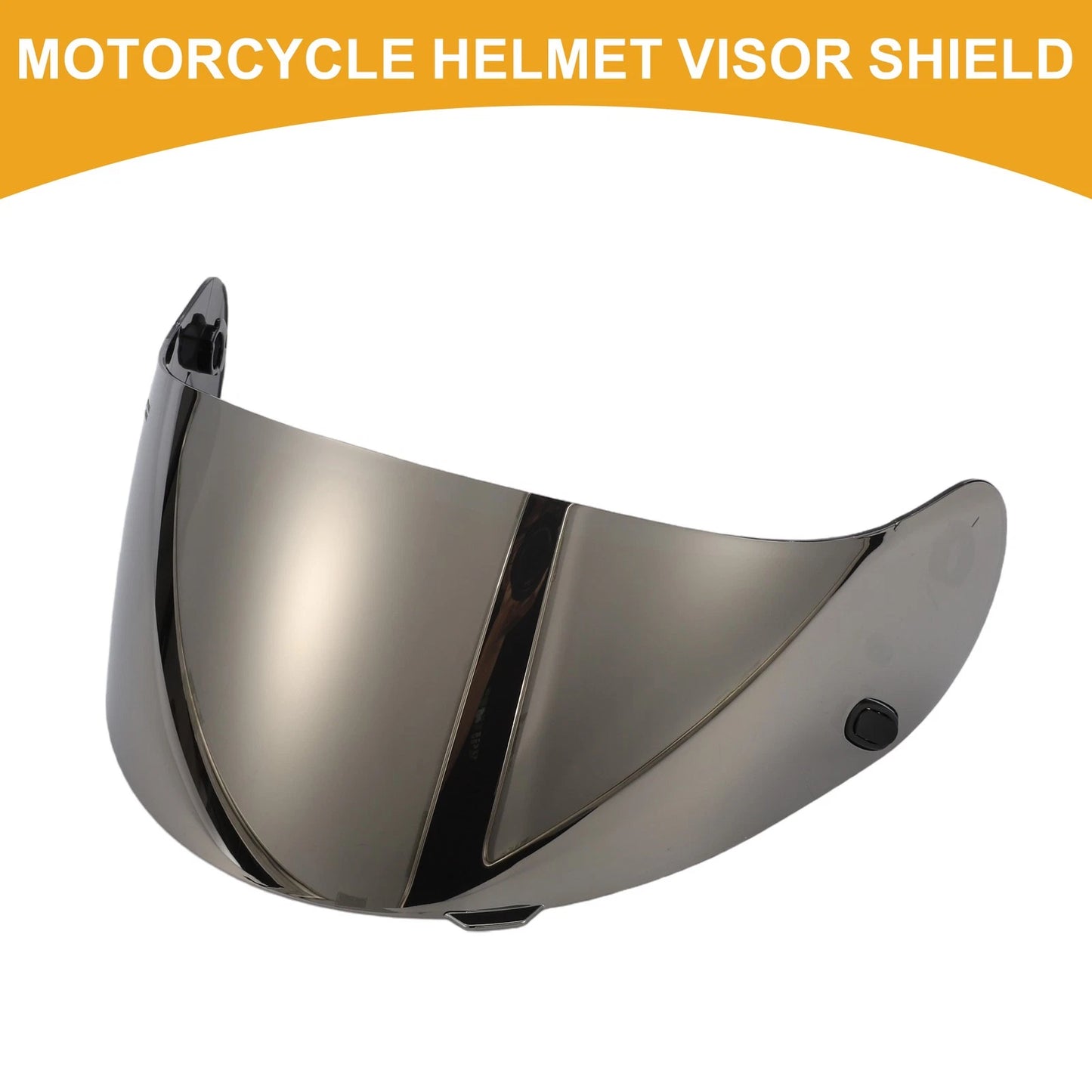 Visor Shield for HJC CL-16 Resin Silver Tone Black