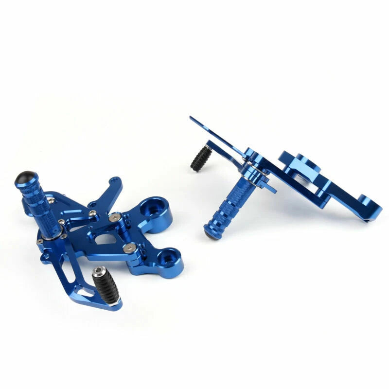 Footpegs Rearset System Blue for Yamaha MT-09 FZ-09 (2014-2016)