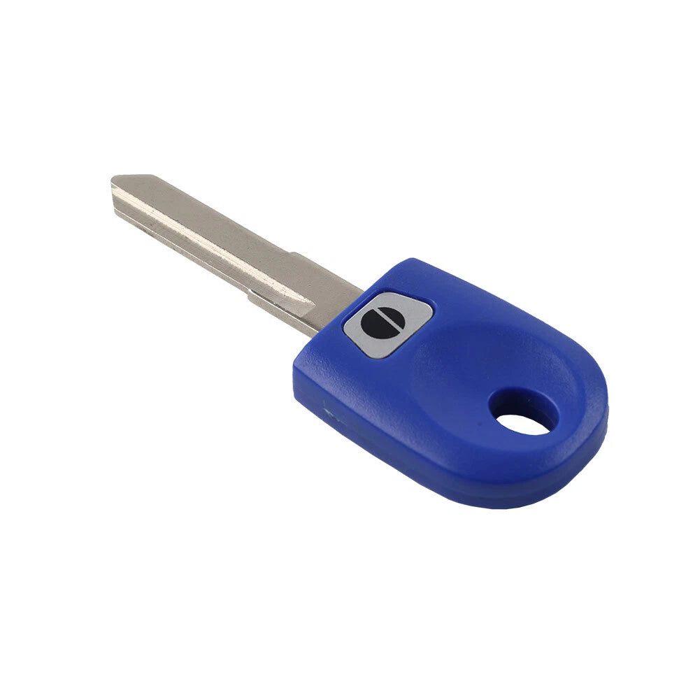Blue Replacement Uncut Blank Key for Ducati Monster 1200, 939, 797, 821, Hypermotard