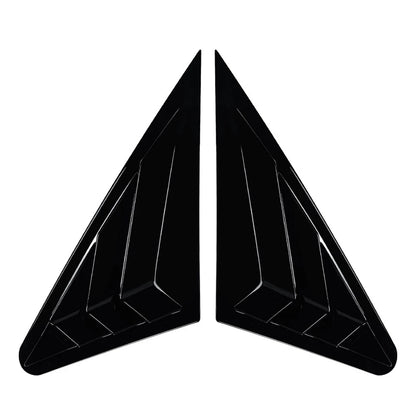 Black Rear Window Louver Cover for Audi A3 S3 8V RS3 Sedan (2014-2020)