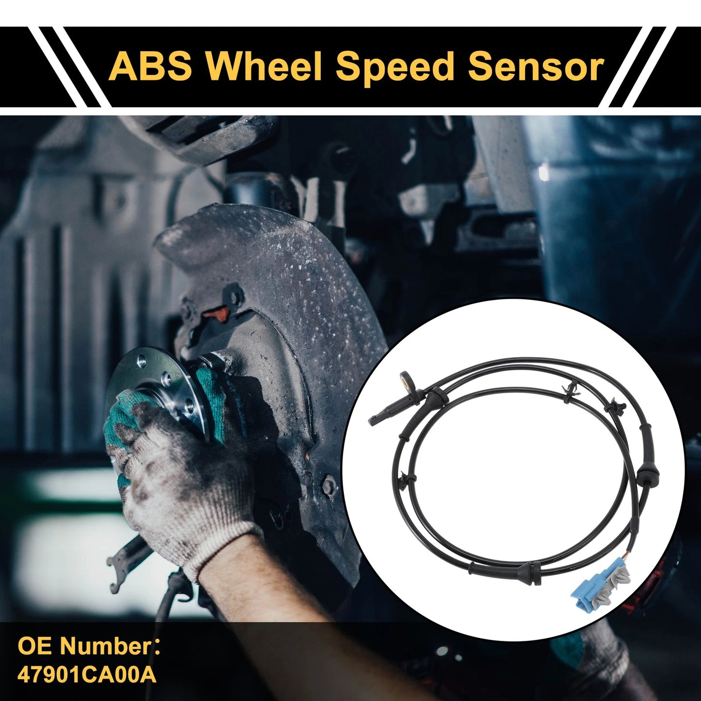 ABS Wheel Speed Sensor for Infiniti Fx35 Rear Left