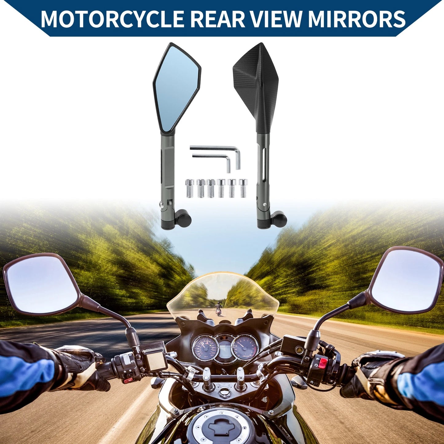 M8/M10 / Rear View Mirrors for Make Model