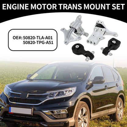 Engine Motor Mount Set for Honda CR-V (2017-2019)