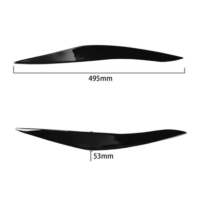 Headlight Trim Eyelid Eyebrow Trim for BMW 5 Series F10/F11 (2010–2017)