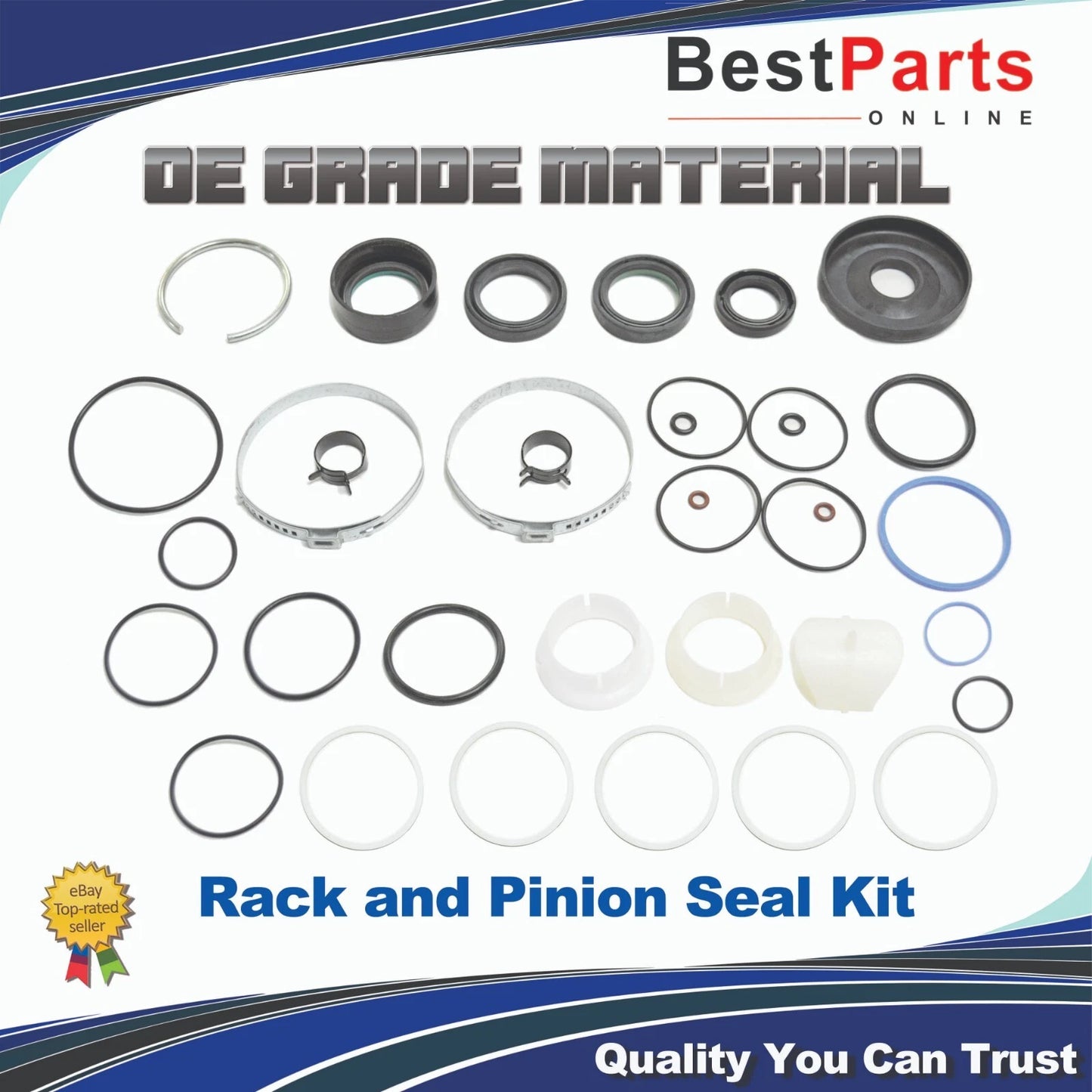 Power Steering Rack and Pinion Seal Kit for Volvo V70 (2004–2007)