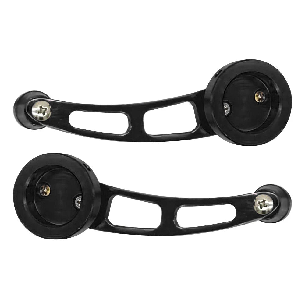 Black Aluminum Manual Window Crank Handle for Car Truck Universal