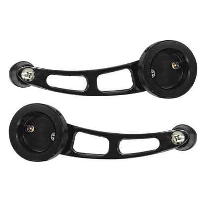 Black Aluminum Manual Window Crank Handle for Car Truck Universal