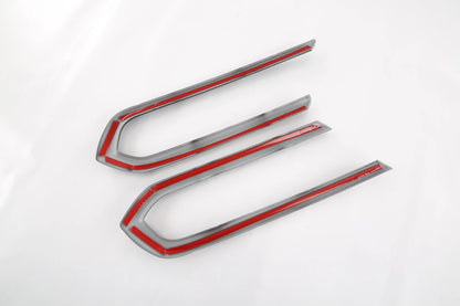 Carbon Fiber Fog Light Cover Trim for 2021-2023 Toyota Sienna 2 x pcs (2021-2023)