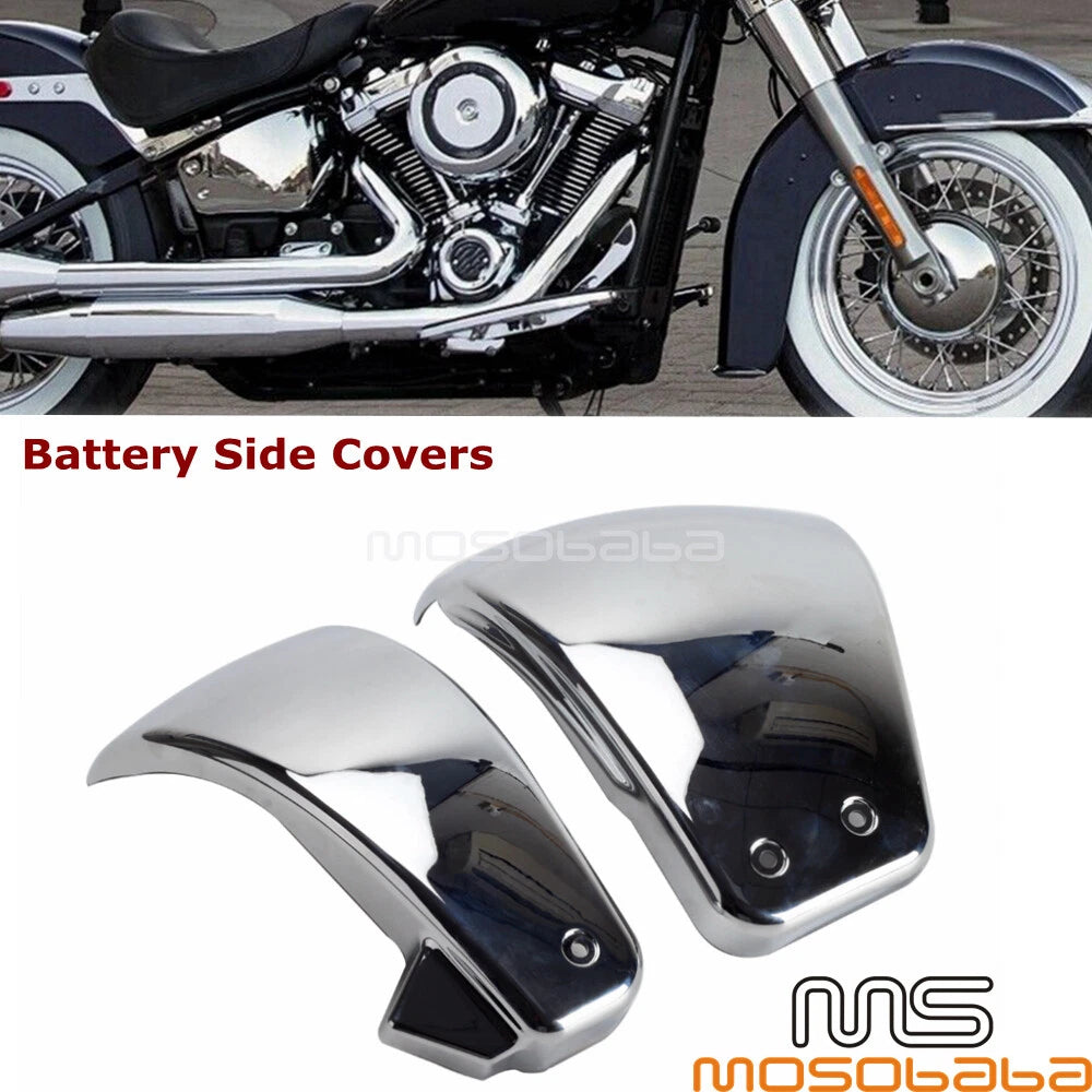 Battery Side Covers for Harley Softail Low Rider FXLR FXLRS FXLRS 2018-2022
