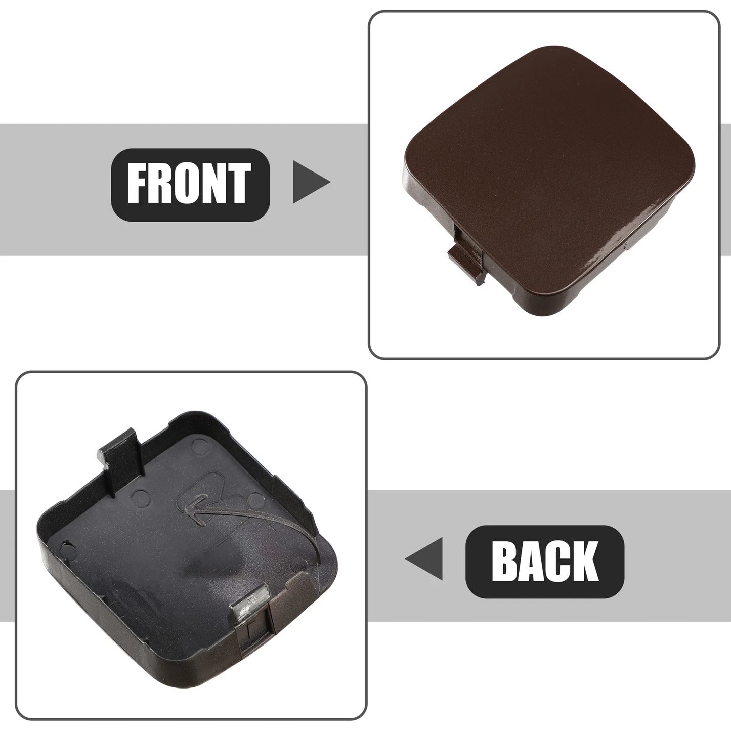 Front Right Bumper Tow Hook Cover for Toyota Rav4 (2013-2018)